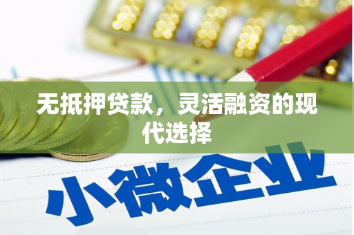 新宾无抵押贷款，灵活融资的现代选择