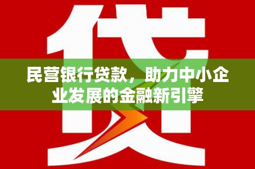 新宾民营银行贷款，助力中小企业发展的金融新引擎